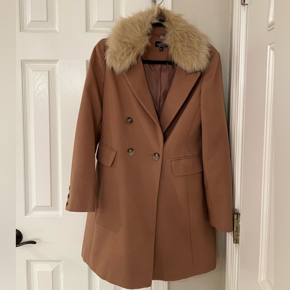 Jackets & Coats Peacoat Removable Fur Poshmark